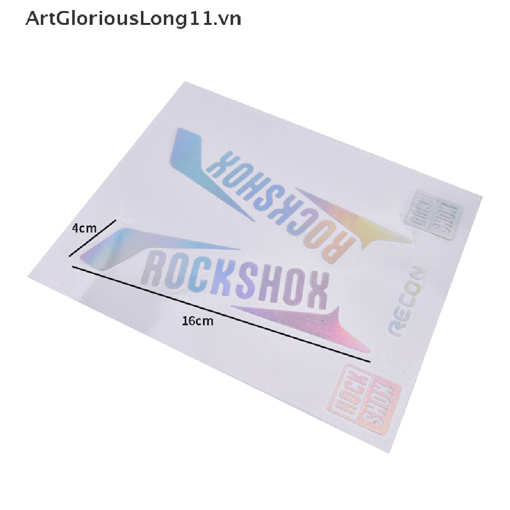 Miếng Dán Trang Trí Phuộc Trước Xe Đạp Leo Núi