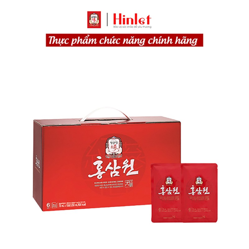 Nước Tăng Lực Hồng Sâm Won KGC Cheong Kwan Chang (70ml x 15 Gói)