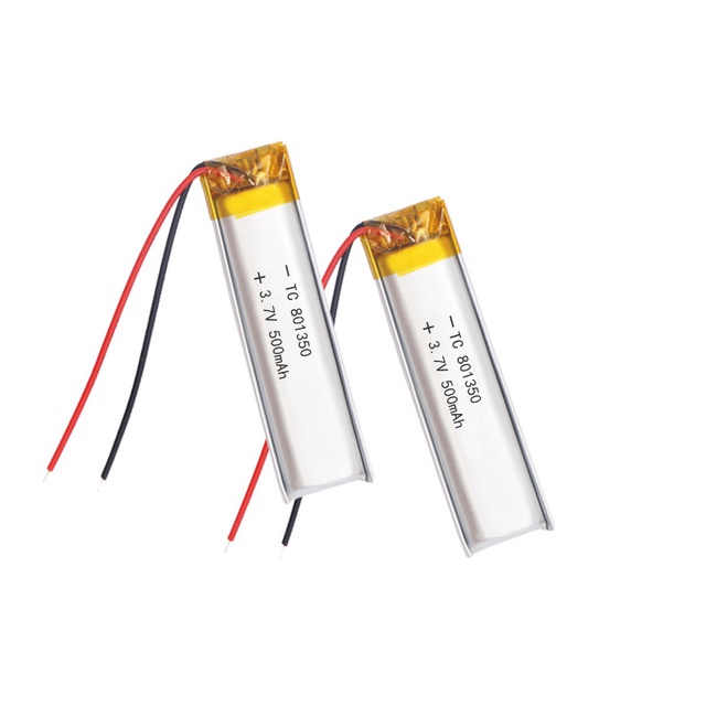 PIN LIPO 500mAh 3.7V 801350 , DÙNG CHO CÁC THIẾT BỊ ĐIỆN TỬ