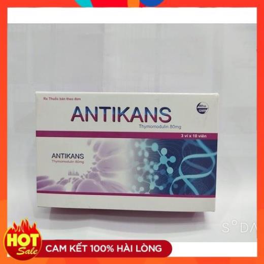 Viên uống giúp tăng cường miễn dịch hiệu quả ANTIKANS ( Hộp 30 viên)