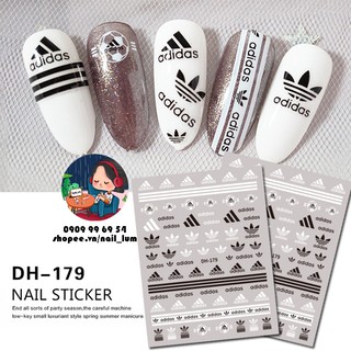 Nail sticker - dán móng tay dh179 a di das