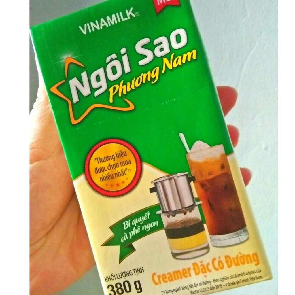 [Hình Thật Shop Chụp Kèm Video] Sữa Đặc Ngôi Sao Phương Nam Vinamilk Hộp Giấy  380gr.