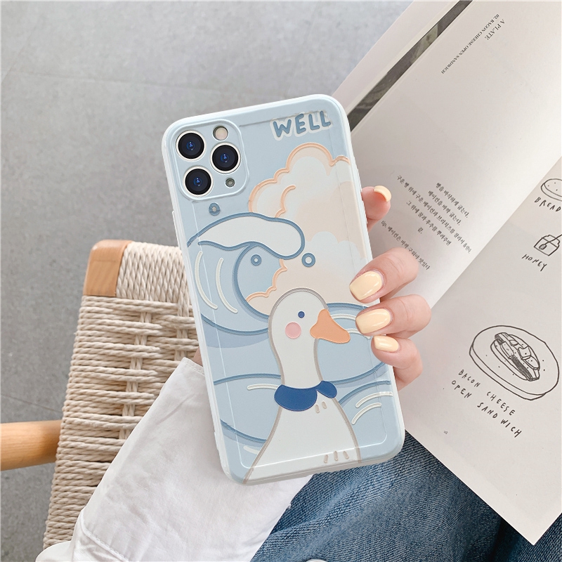 Ốp lưng iphone imd gấu thỏ vịt 5/5s/6/6plus/6s/6splus/7/7plus/8/8plus/x/xr/xs/11/12/pro/max/plus/promax - Awifi U2-10 | BigBuy360 - bigbuy360.vn