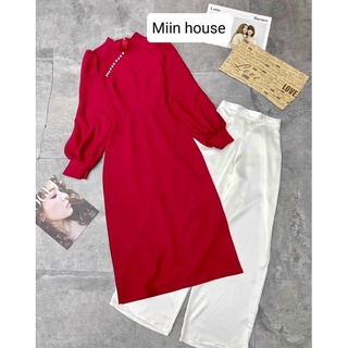 🌈ÁO DÀI CÁCH TÂN ĐỎ TAY DÀI BỒNG💥