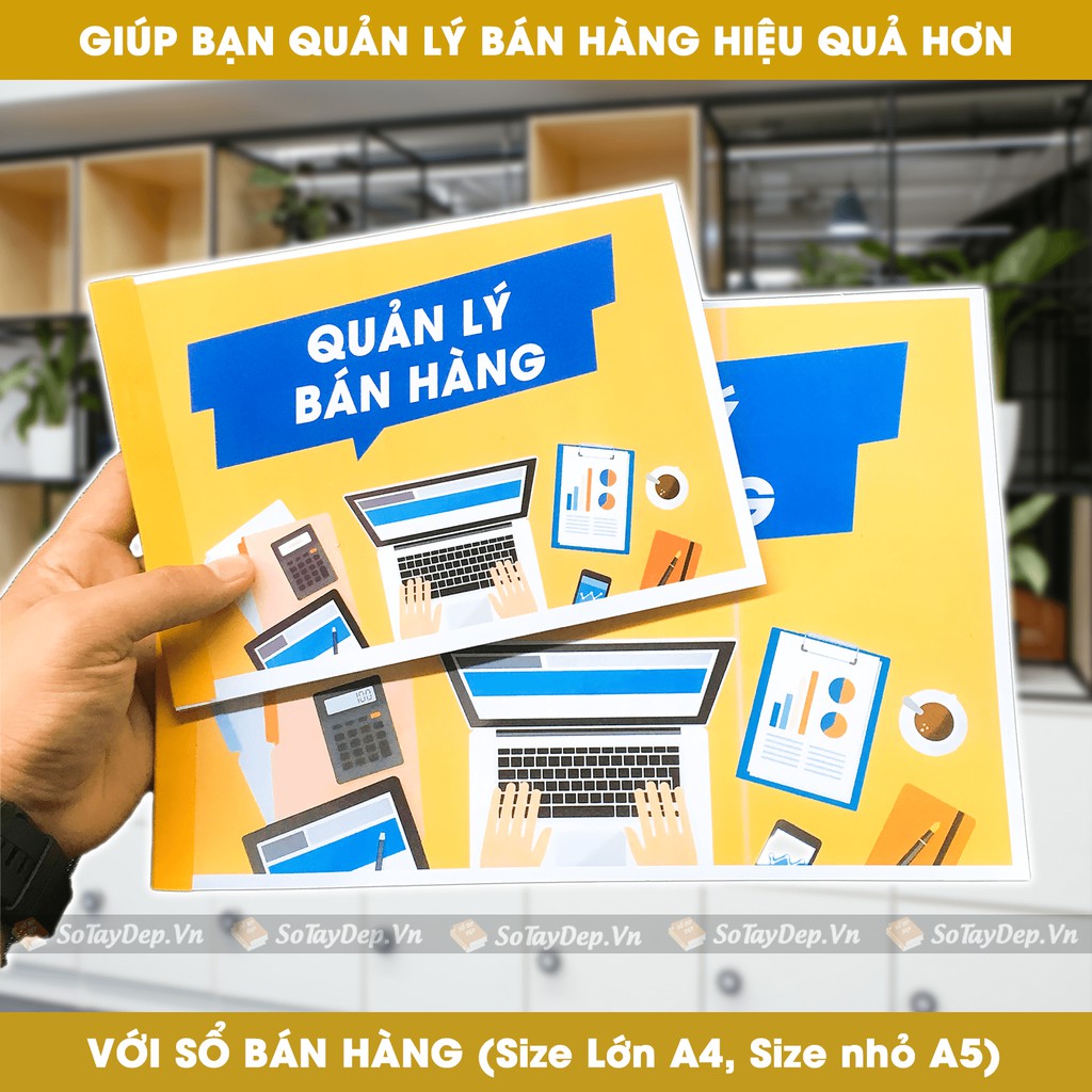 Sổ tay bán hàng / sổ nhập hàng / Giúp bạn quản lý bán hàng hiệu quả hơn (sổ có 2 loại, 2 kích cỡ tùy thích)