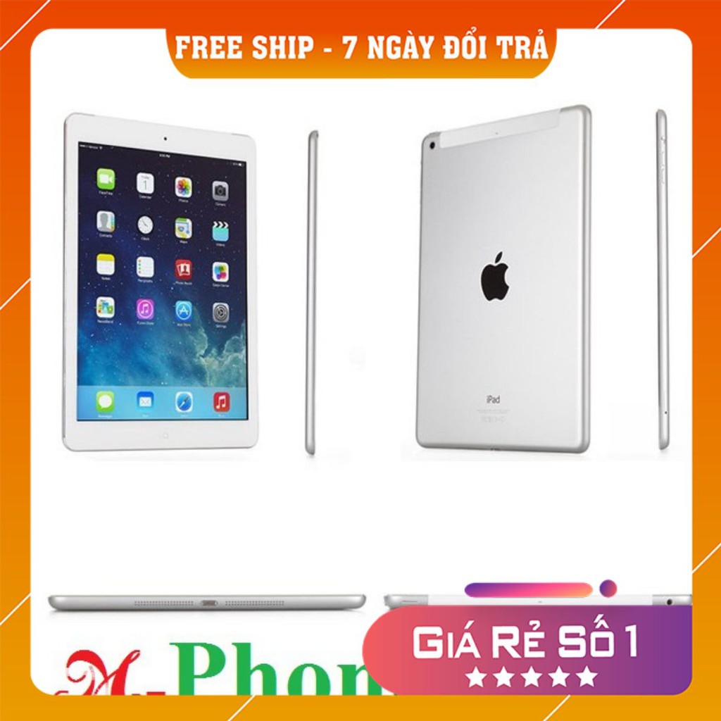 Máy Tính Bảng Ipad Air Siêu Chất Đẹp Như Mới Pin Siêu Khủng 8820 mAh