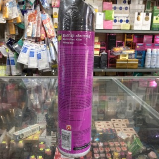 Bình xịt côn trùng Raid không mùi 600ml