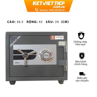 Két sắt mini Việt Tiệp siêu cường chống cháy KVTSC219 khóa cơ đổi mã công ty két sắt Việt Tiệp Freeship