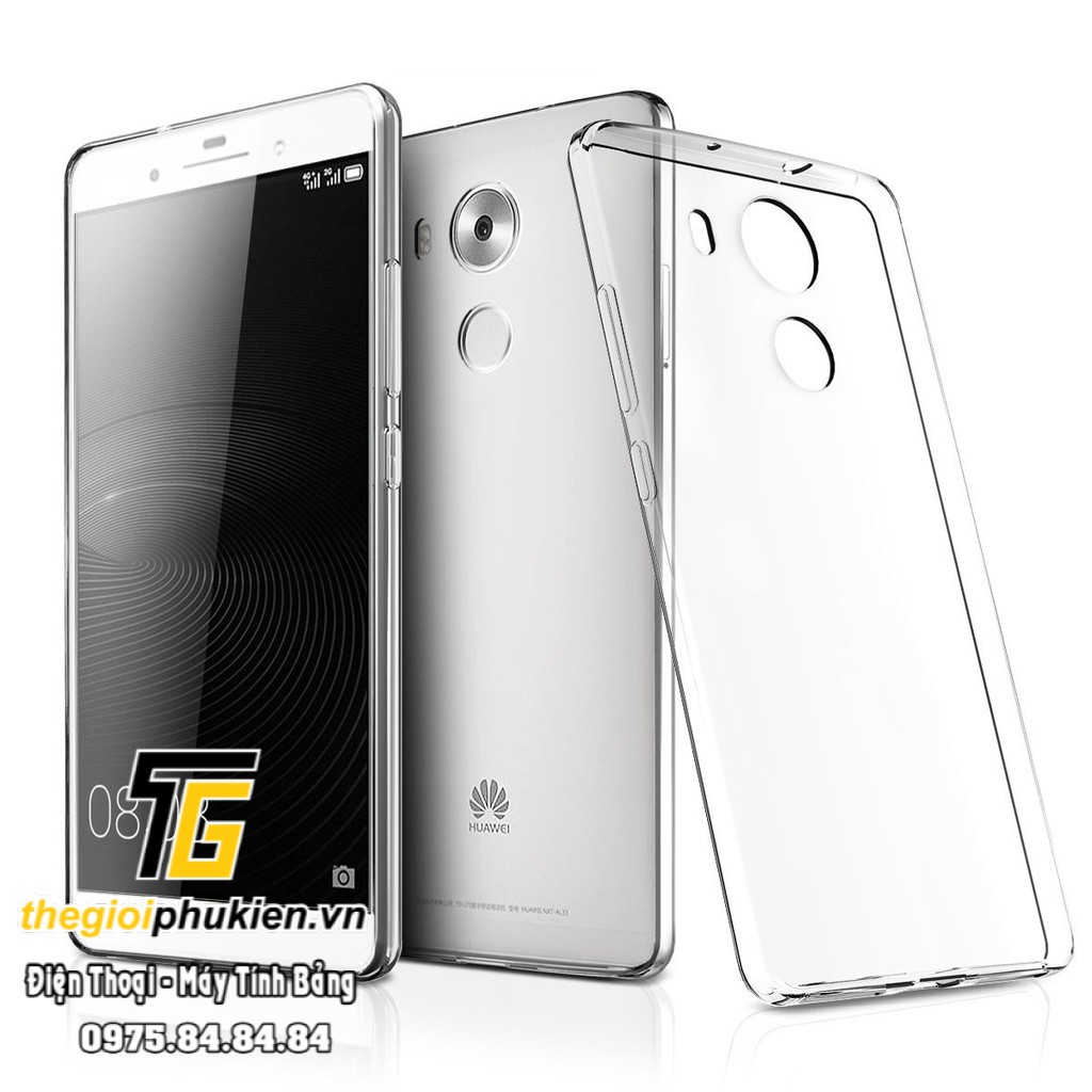 Ốp lưng Huawei Ascend Mate 8 dẻo trong siêu mỏng 0.5 mm