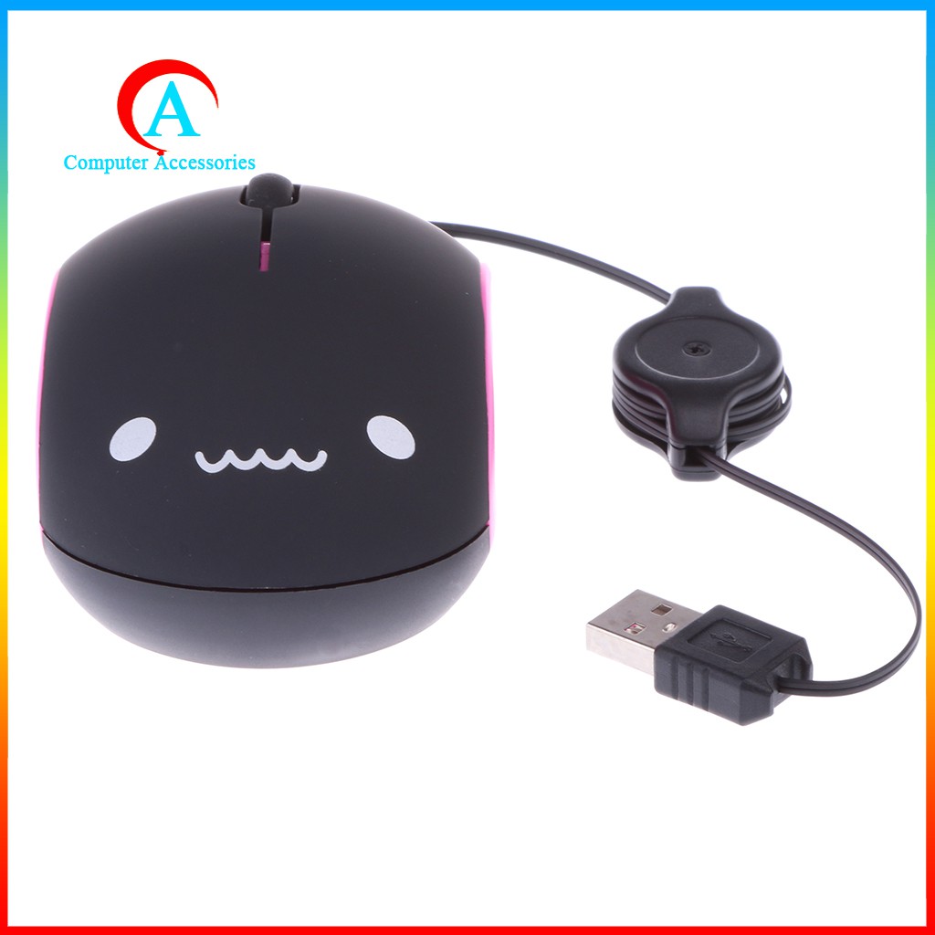 Chuột quang có dây rút cho PC/ Notebook