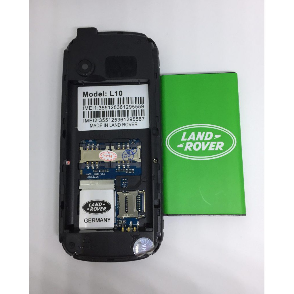 Điện thoại Land Rover L10 full box- Hàng chính hãng-pin khủng 5.800mAh (Giao màu ngẫu nhiên )