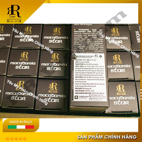 [Chính hãng]  Tinh Dầu MACADAMIA STAR Chăm Sóc, Phục Hồi, Tái Tạo Tóc Sau 1 Lần Gội 100ml/chai