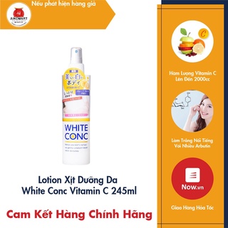 Lotion xịt dưỡng da white conc vitamin c 245ml