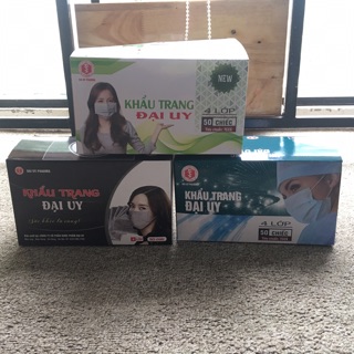 Khẩu trang  y tế đại uy 4 lớp