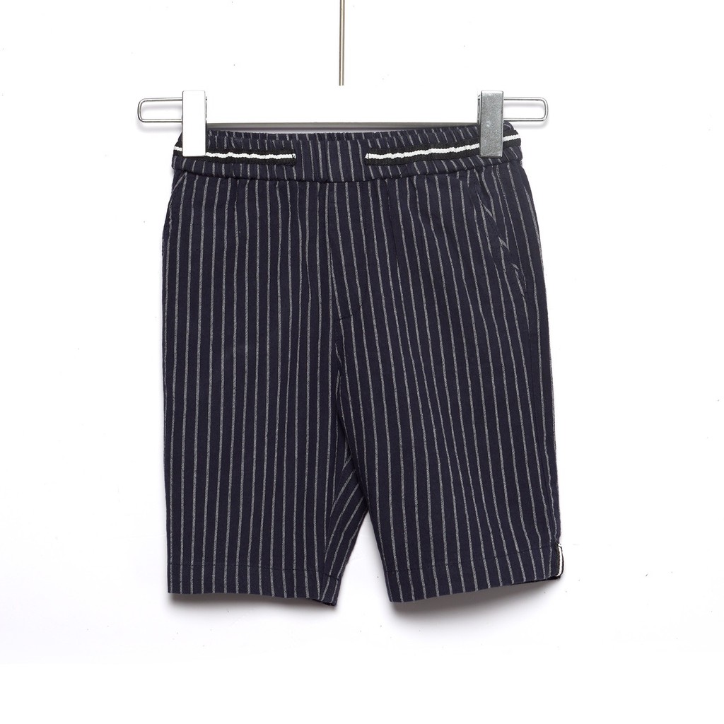 QUẦN SHORT KẺ BÉ TRAI VẢI LINEN COTTON