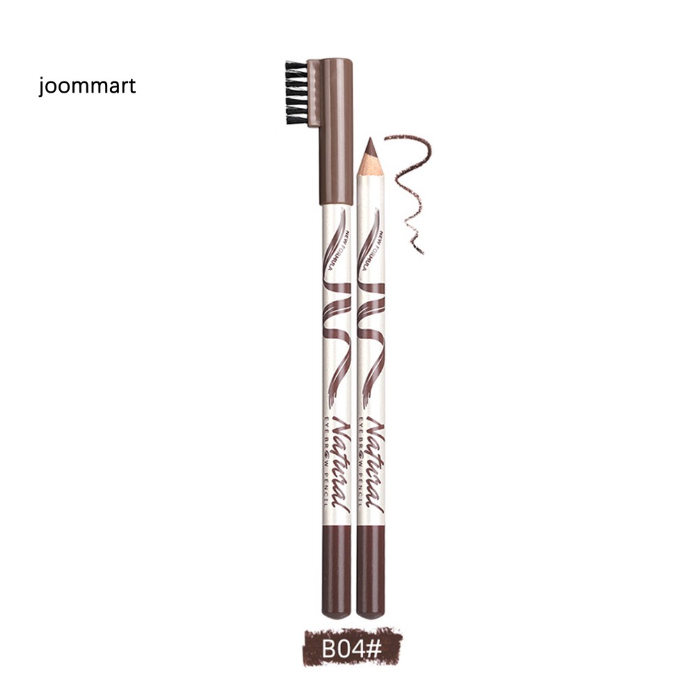 Bút chì kẻ lông mày Menow thân gỗ cứng kèm cọ chải chống nhòe chống mồ hôi tiện dụng | BigBuy360 - bigbuy360.vn