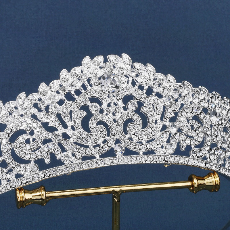 Vương Miện Đính Đá Lấp Lánh Kiểu Công Chúa Xinh Xắn Cho Bé Gái