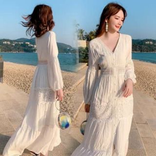 Váy Maxi Di Lịch Cao Cấp ( V02 )