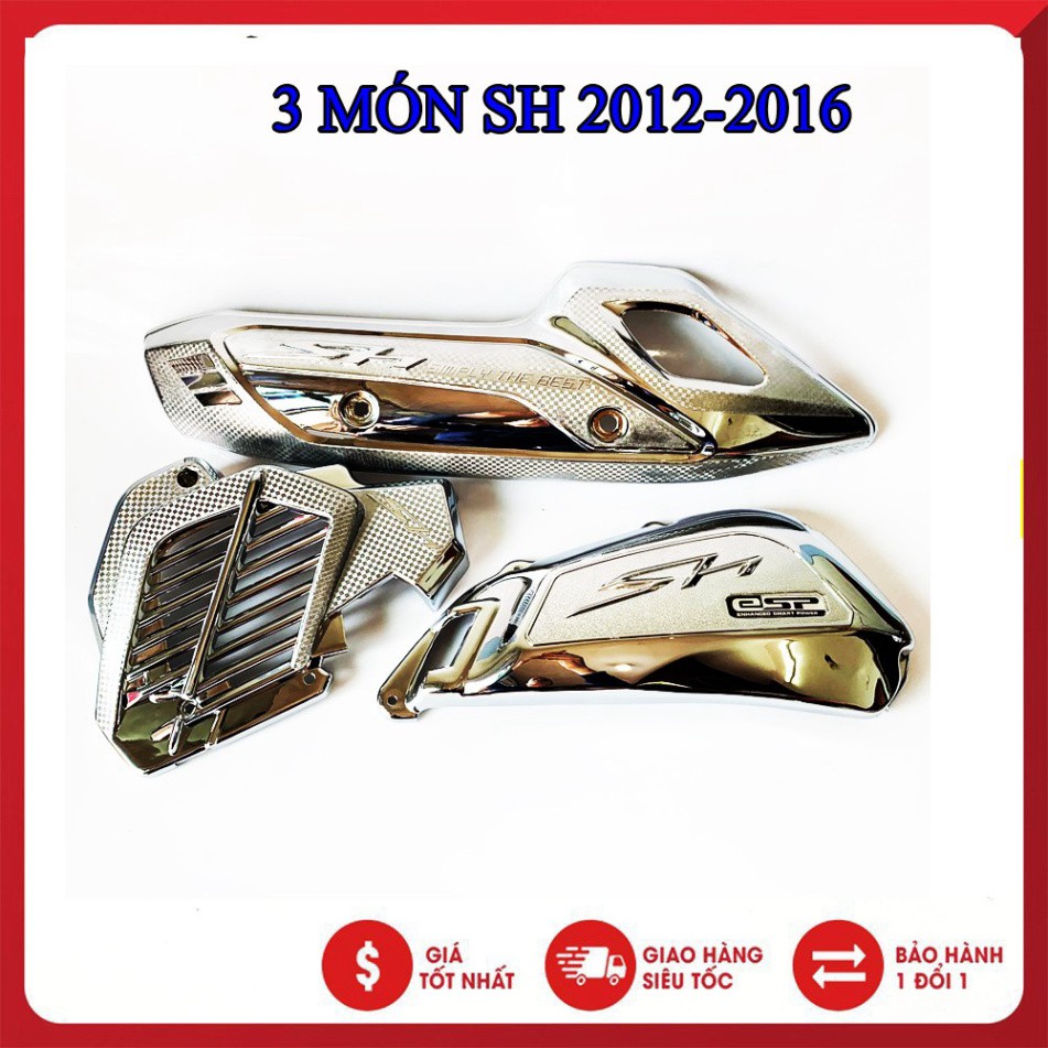 COMBO SH 2012-2016 BỘ XI CROM 3 MÓN