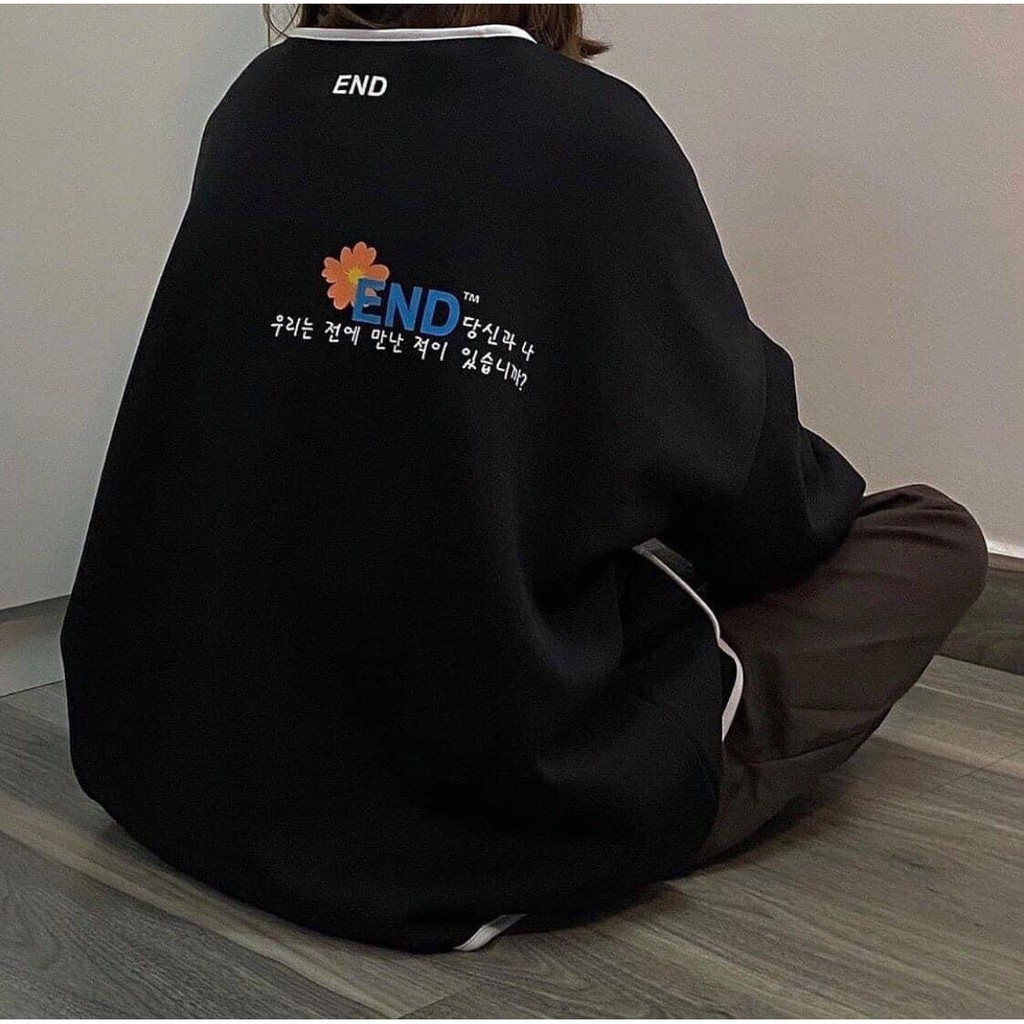 Áo khoác cardigan ENDPACE - Áo len oversize dáng suông rộng bo viền cá tính ulzzang korea HOT | BigBuy360 - bigbuy360.vn