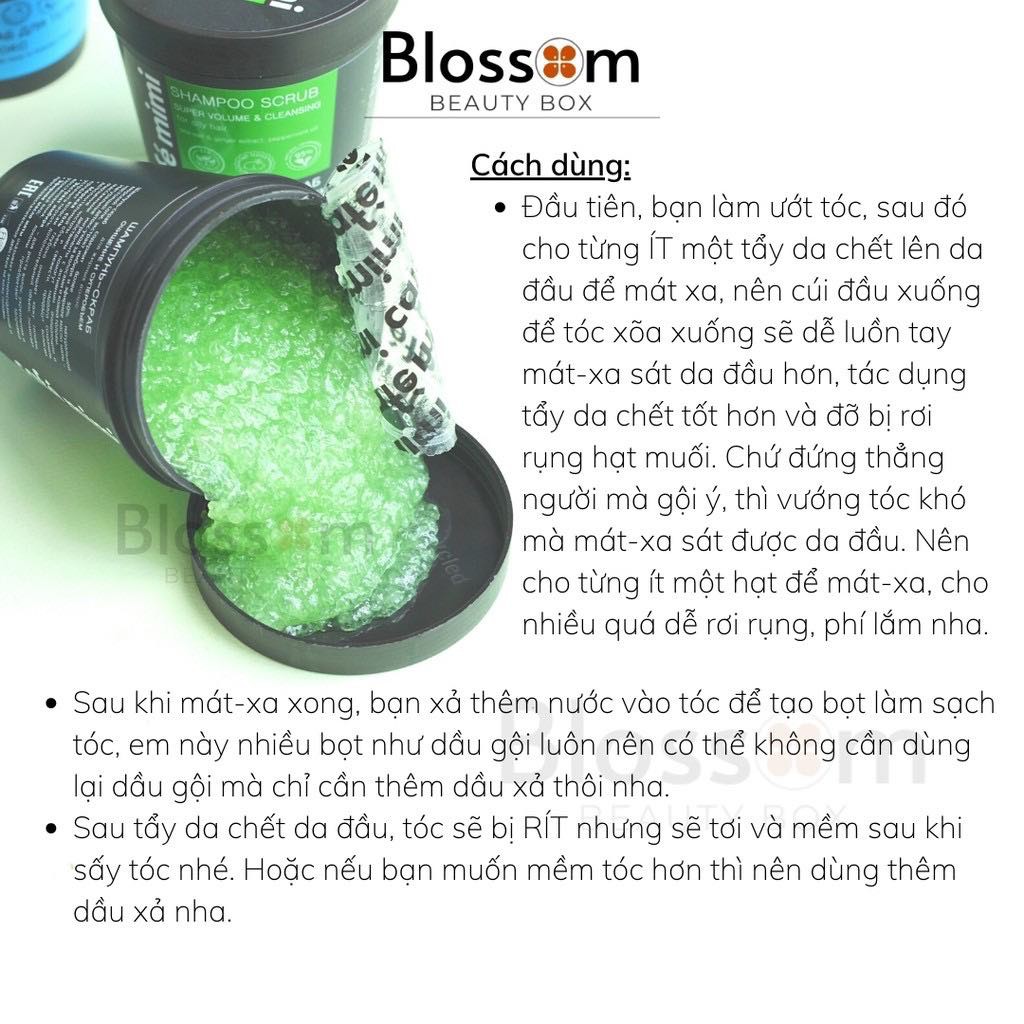 Tẩy da chết da đầu Café mimi rất sạch cho tóc dầu, bết | BigBuy360 - bigbuy360.vn