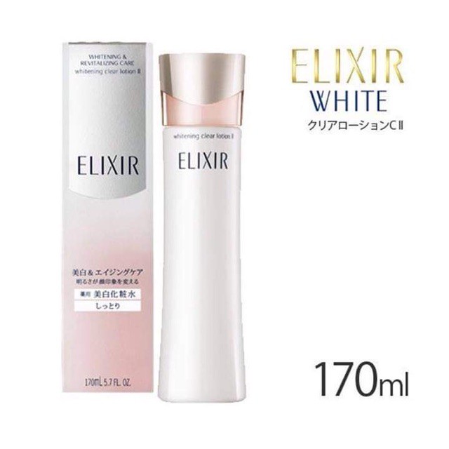 NƯỚC HOA HỒNG ELIXER WHITE CỦA SHISEIDO 170ml NHẬT BẢN
