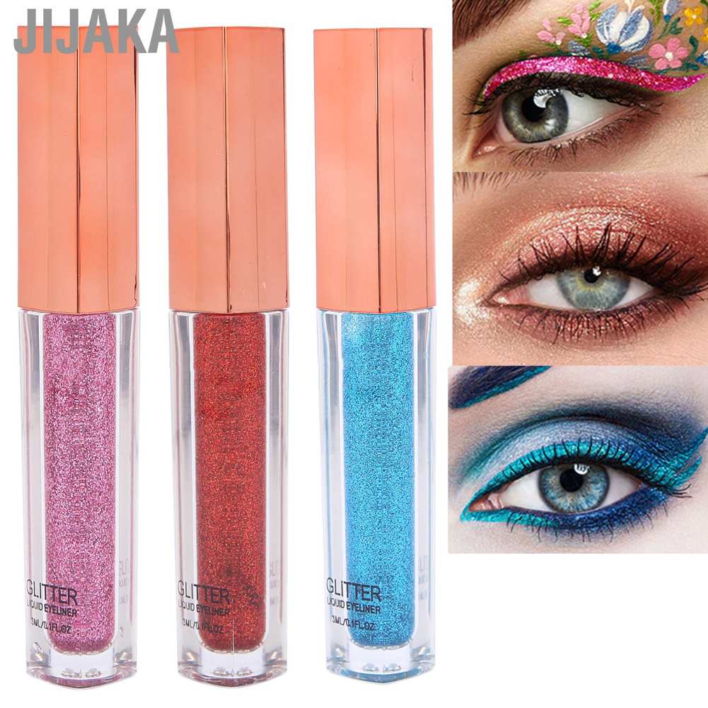 Bút kẻ mắt dạng lỏng 3ml lấp lánh lâu trôi chống thấm nước Jijaka Ibcccndc
 | BigBuy360 - bigbuy360.vn
