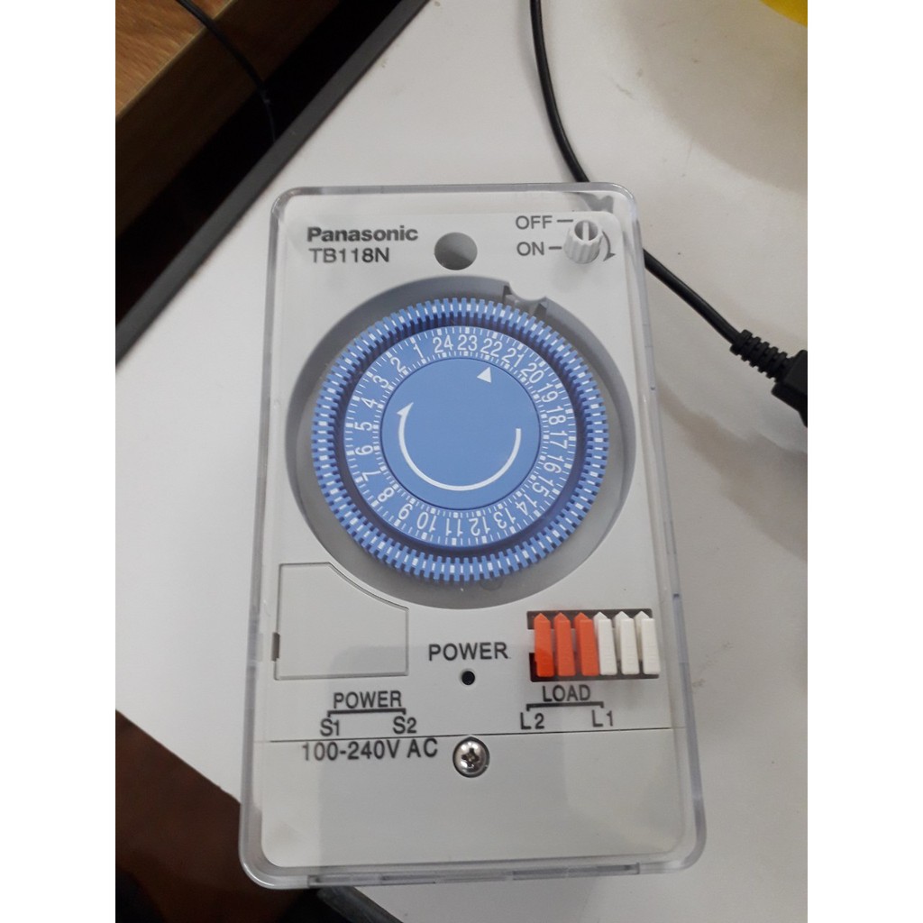 Rơle Thời Gian Panasonic TB118N (Timer 24h Panasonic)