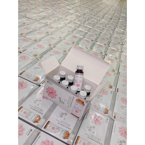 SET 8 CHAI - Nước collagen yến rosebeauty