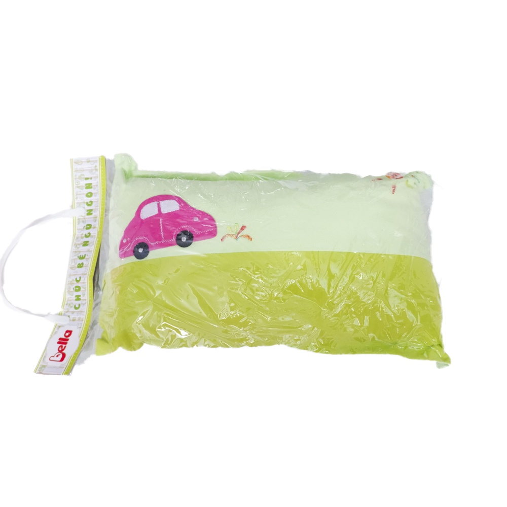 Gối gòn cao cấp Bella hình thêu đắp cho bé từ 9 tháng - 7 tuổi