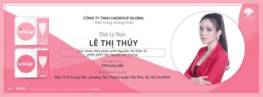 Cốc nguyệt san Lincup Mỹ chính hãng