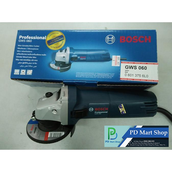 MÁY MÀI GÓC 670W BOSCH GWS-060