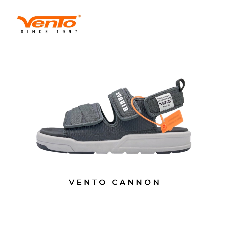 Giày Sandal Nam Vento Chính Hãng CANNON SD10035 Màu Tro