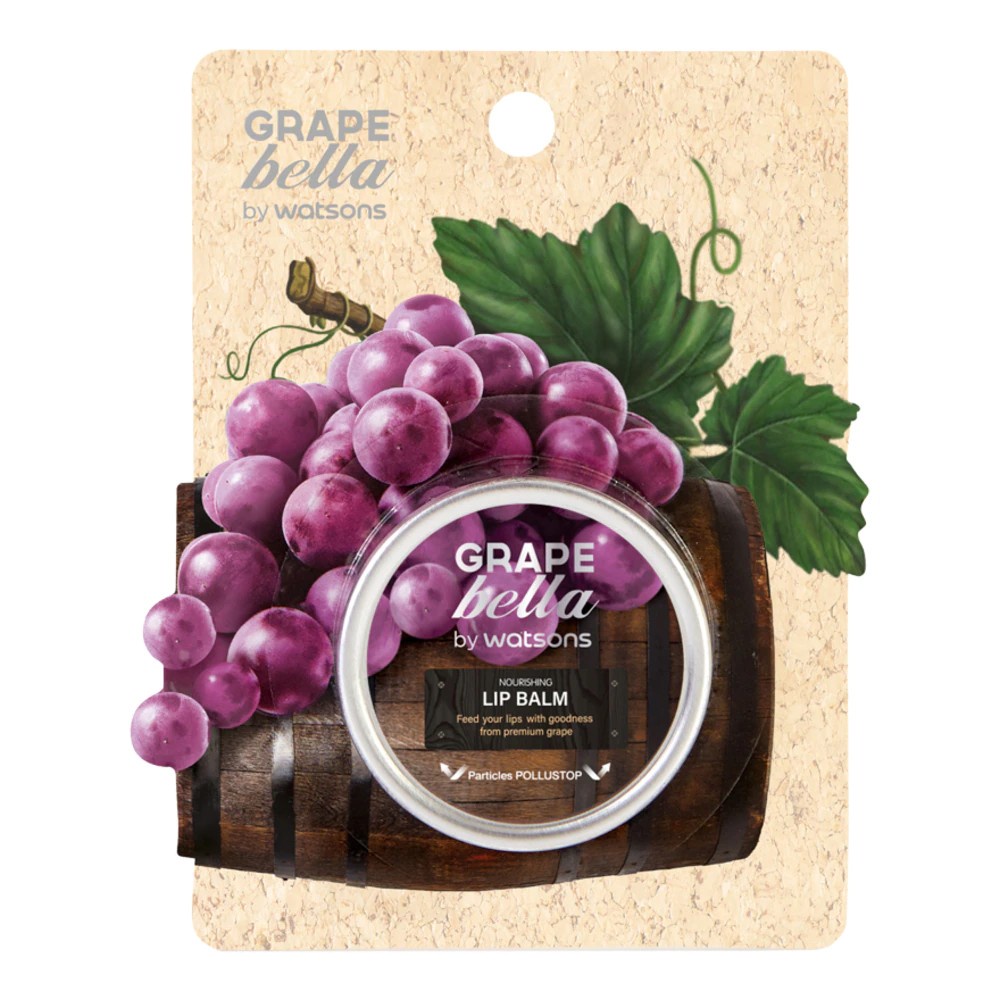 Son Dưỡng Grape Bella By Watsons Nourishing Lip Balm 10g