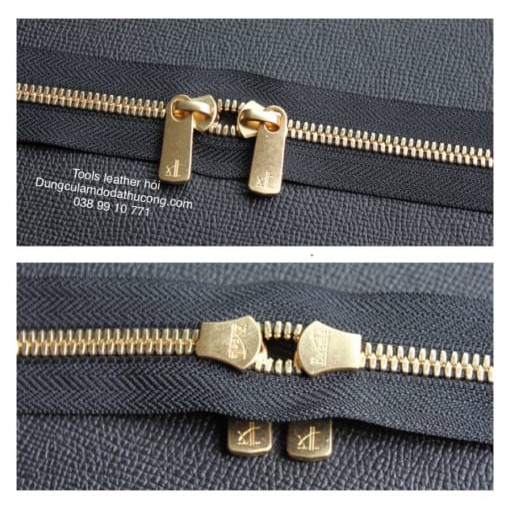 Dây YKK Excella cao cấp 2 chiều răng 5  - phụ liệu dụng cụ làm đồ da thủ công