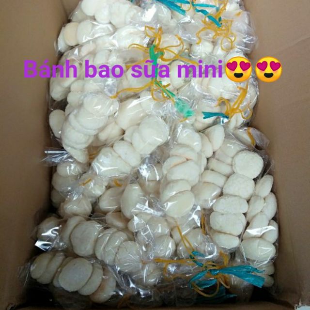 Combo 3 Xâu bánh bao sữa mini