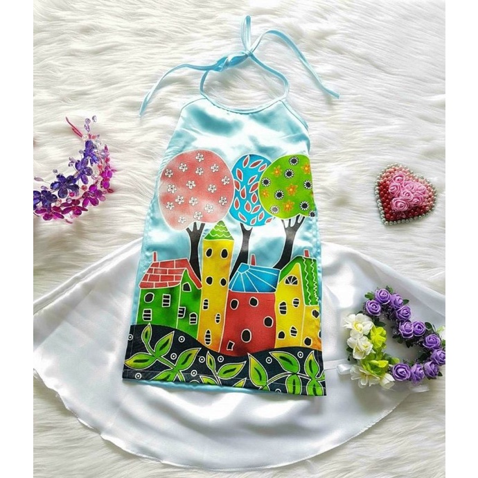 Yếm kèm chân váy cho bé size 6-18kg