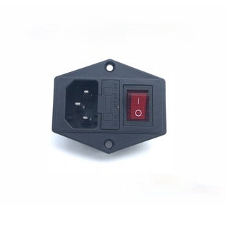 1pcs Ac-01A Ac Power Socket 10a 250v