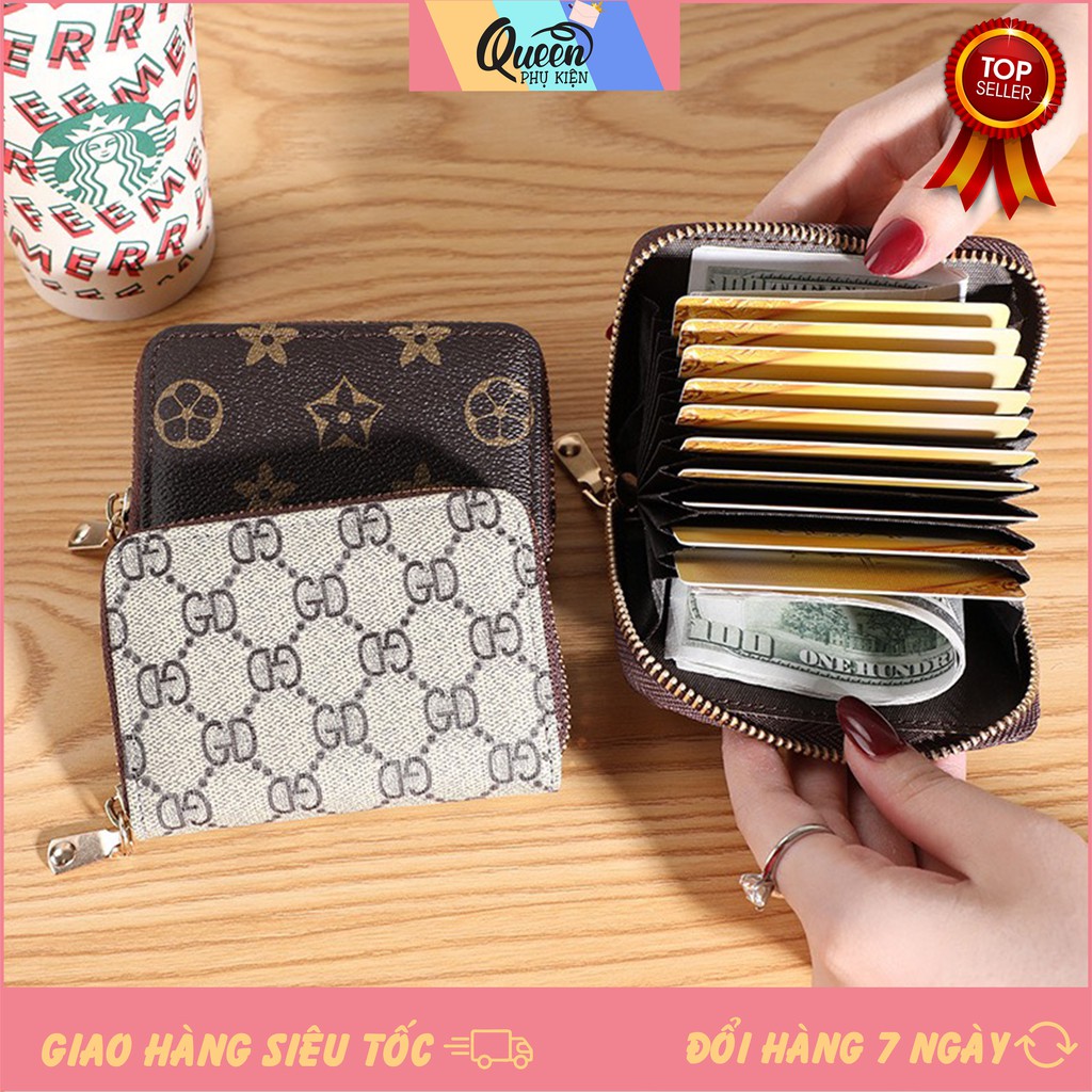 Ví Ngắn Nữ Giá Rẻ Nhiều Ngăn GD Classic Nhỏ Gọn Bỏ Túi Siêu Dễ Thương