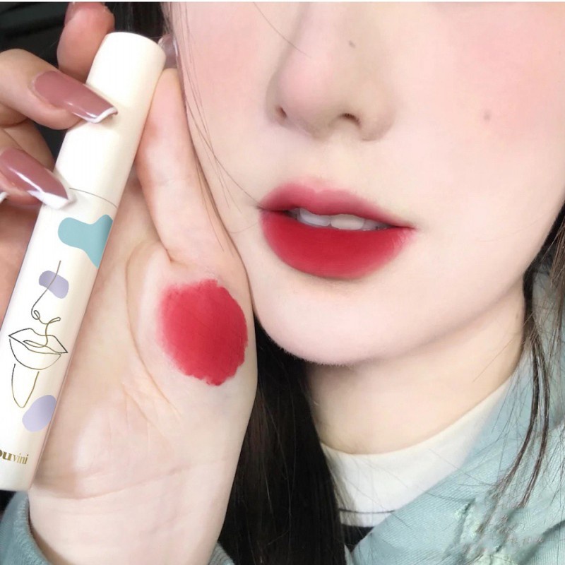 Son Kem Lì Mịn Mượt Như Nhung Kháng Nước Và Lâu Trôi 6 Màu Tùy Chọn Quyến Rũ