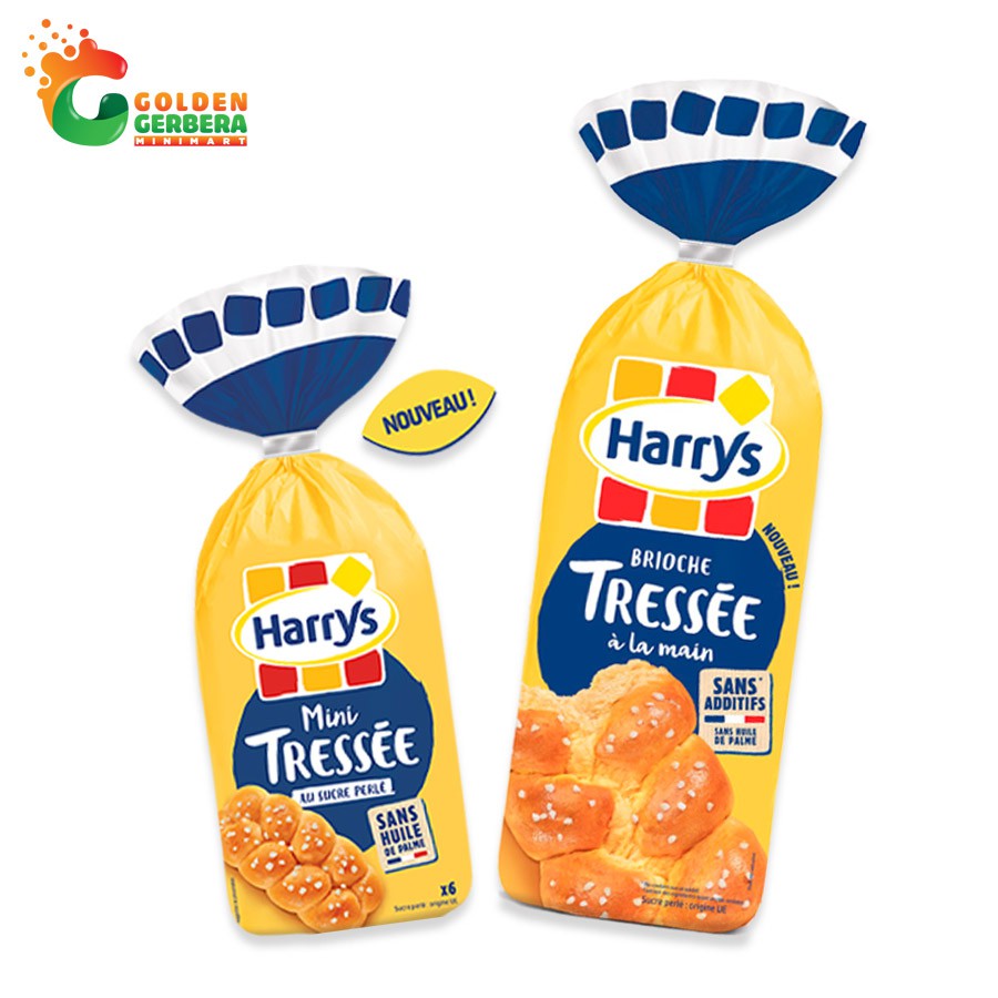 Bánh Mì Hoa Cúc Pháp Harrys 210gr & 500gr Giá Tốt