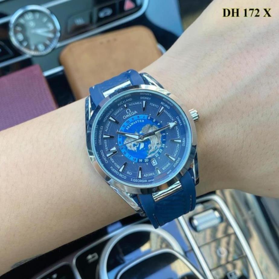 Đồng hồ nam Omega máy pin thể thao, bảo hành 12 tháng DH172 shopmau
