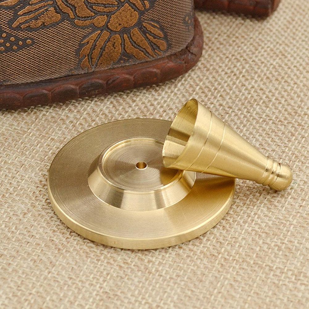 Khuôn Làm Nhang Trầm Hương Hình Nón Bằng Đồng Nguyên Chất Chất Lượng Cao DIY