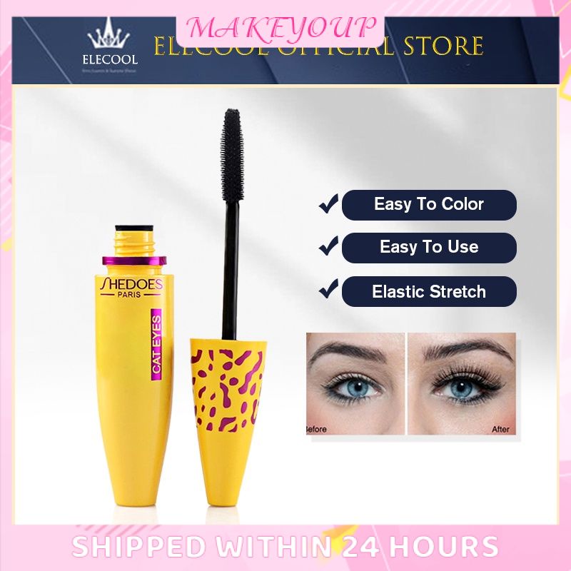 Mascara ống vàng màu đen kháng nước lâu trôi chuốt mi cong vút và dày hơn
 | BigBuy360 - bigbuy360.vn