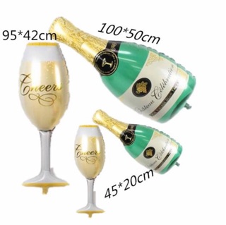 Bong Bóng Chai Ly rượu Champagne
