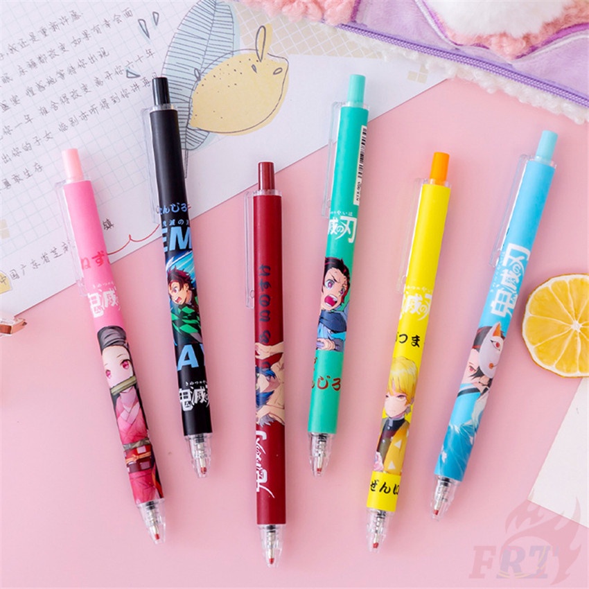 1 Cái ✿ Bút Demon Slayer ✿ Bút Mực Gel Trung Tính Dùng Trong Trường Học/Văn Phòng