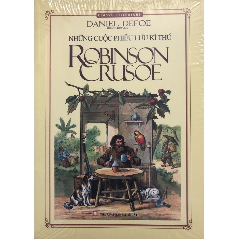 Sách Những cuộc phiêu lưu kì thú Robinson Crusoe