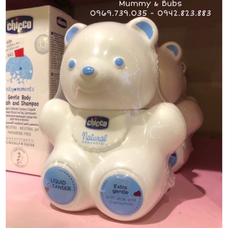 Sữa tắm gội Chicco chai 200ml & 500ml cho bé | BigBuy360 - bigbuy360.vn
