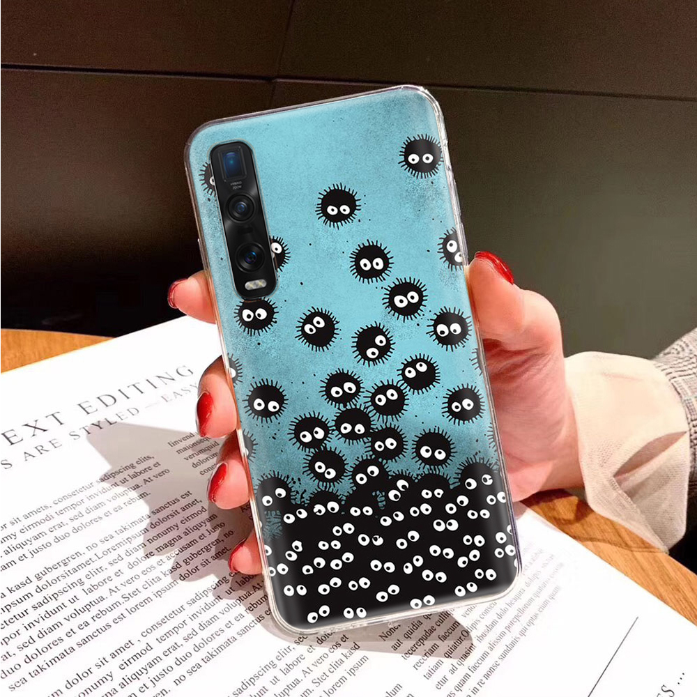 Ốp điện thoại trong suốt hình Totoro Ta48 cho LG G5 G6 G7 G8 THINQ K9 K11 V20 V30 V30S V35 V40 Q60