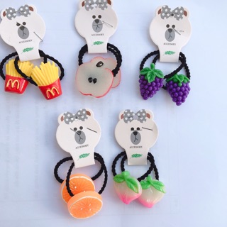 [BÁN SỈ] Set 3 dây buộc tóc bền chắc